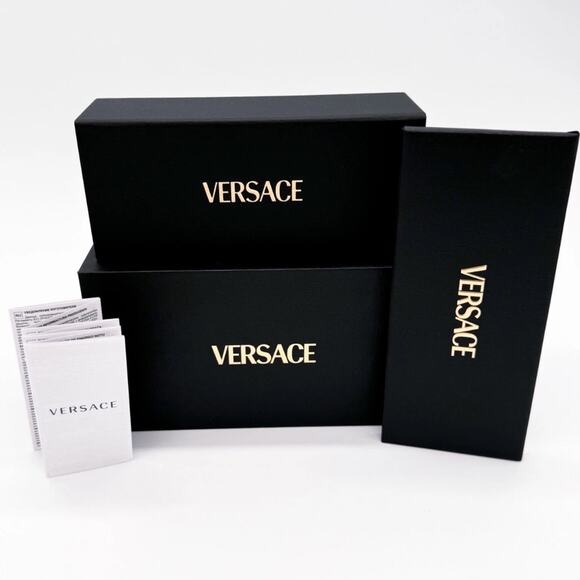 New! Versace VE4474U 549173 Stylish Olive Sunglasses, Unisex, Authentic main image 8